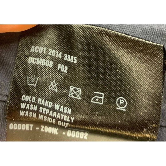 Prada Dress Shirt Men 42 16 1/2 Blue Stretch Poplin Slim Fit Button Down UCM608 - Picture 10 of 10